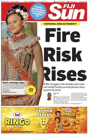 Cover of Fiji Sun