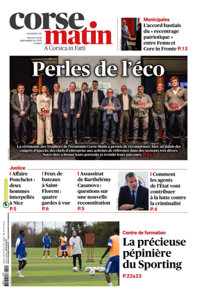 Cover of Corse Matin