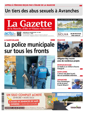 Cover of La Gazette de la Manche