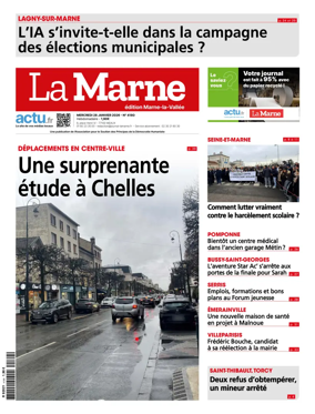 Cover of La Marne (edition Marne-la-Vallee)