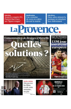 Cover of La Provence Marseille