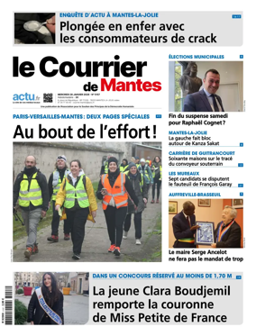 Cover of Le Courrier de Mantes