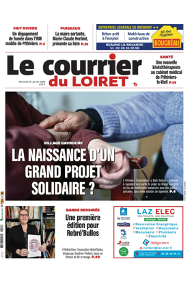 Cover of Le Courrier du Loiret