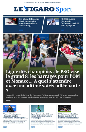 Cover of Le Figaro Sport