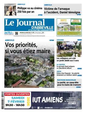 Cover of Le Journal d'Abbeville