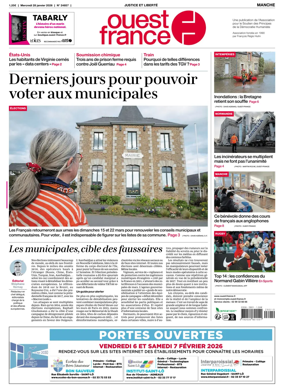 Cover of Ouest France (Manche)