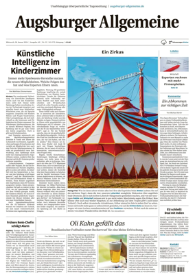 Cover of Augsburger Allgemeine (Ausgabe Stadt)