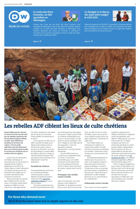 Cover of Deutsche Welle (French Edition)