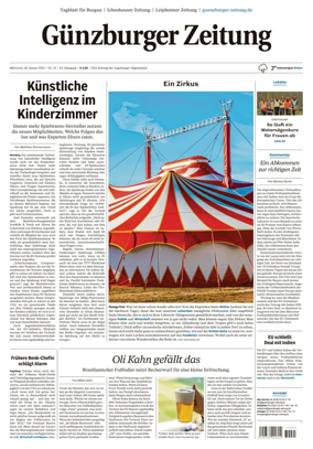 Cover of Guenzburger Zeitung
