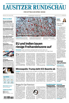 Cover of Lausitzer Rundschau
