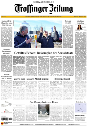 Cover of Trossinger Zeitung