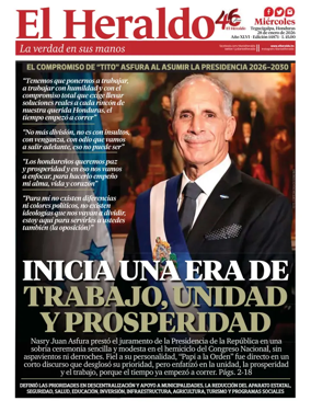 Cover of Diario El Heraldo