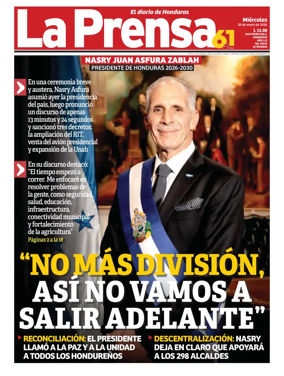 Cover of Diario La Prensa