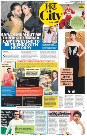 Cover of Hindustan Times (Ranchi) - Live