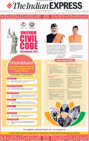 Cover of The Indian Express