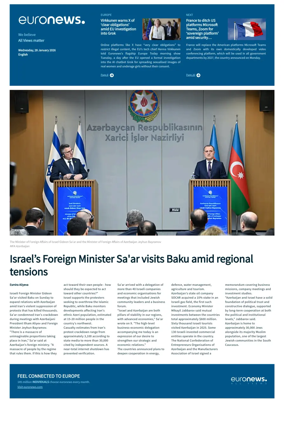 Cover of EuroNews (English Edition)