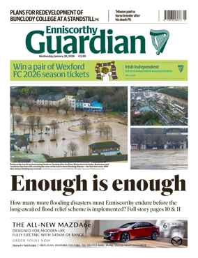 Cover of Enniscorthy Guardian
