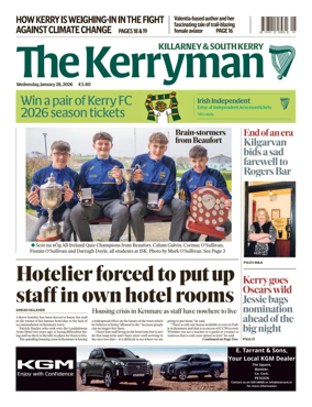 Cover of The Kerryman (South Kerry Edition)