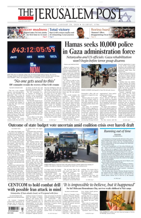 Cover of The Jerusalem Post