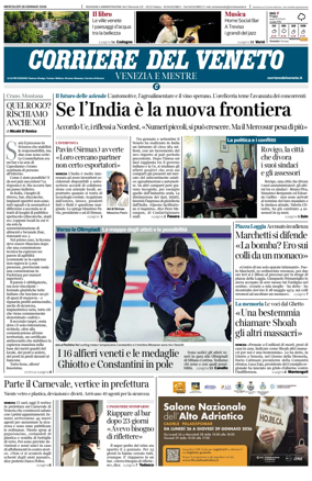 Cover of Corriere del Veneto (Venezia e Mestre)