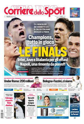 Cover of Corriere dello Sport (Nazionale)