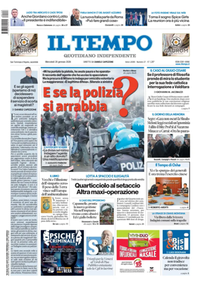 Cover of Il Tempo (Nazionale)