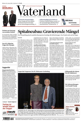 Cover of Liechtensteiner Vaterland