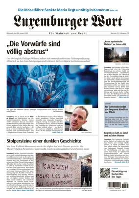 Cover of Luxemburger Wort