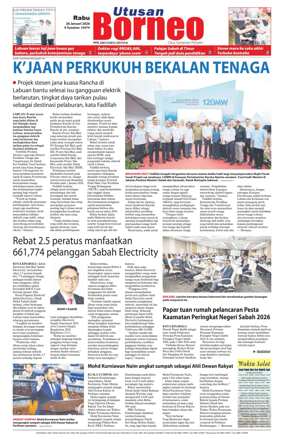 Cover of Utusan Borneo (Sabah)