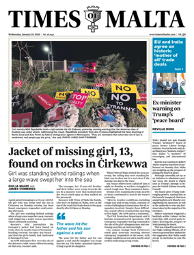 Cover of Times of Malta