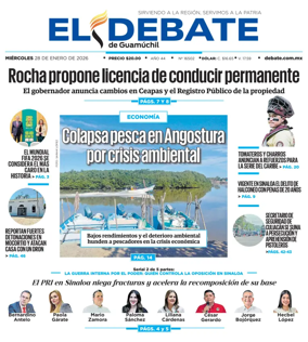 Cover of El Debate de Guamuchil
