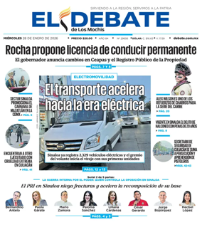 Cover of El Debate de Los Mochis