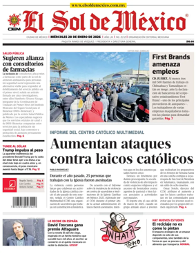 Cover of El Sol de Mexico