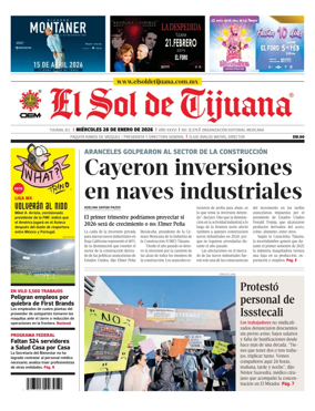 Cover of El Sol de Tijuana