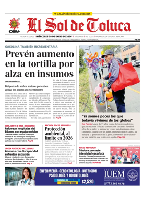 Cover of El Sol de Toluca
