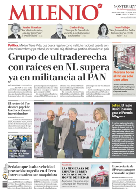 Cover of Milenio Monterrey