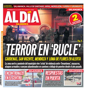 Cover of Periodico Al Dia (Salamanca)