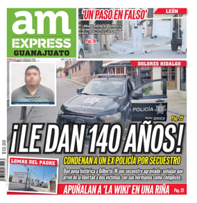 Cover of Periodico AM Express (Guanajuato)