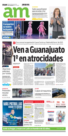 Cover of Periodico AM (Leon)
