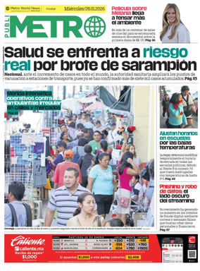 Cover of Publimetro Merida