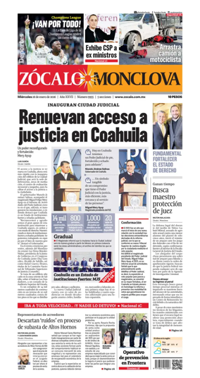 Cover of Zocalo Monclova