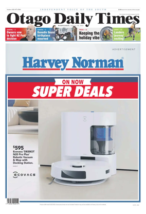 Cover of Otago Daily Times