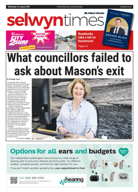 Cover of Selwyn Times