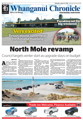 Cover of Whanganui Chronicle