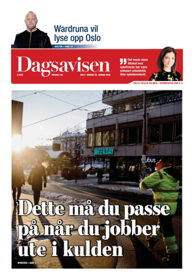 Cover of Dagsavisen