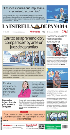 Cover of La Estrella de Panama