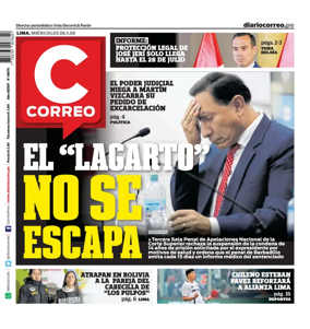 Cover of Diario Correo
