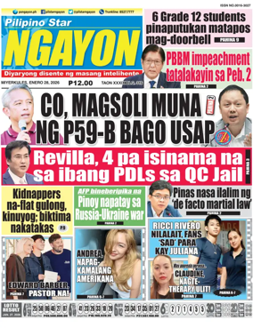 Cover of Pilipino Star Ngayon