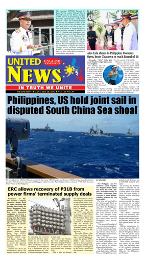 Cover of United News - English Edition