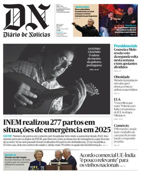 Cover of Diario de Noticias